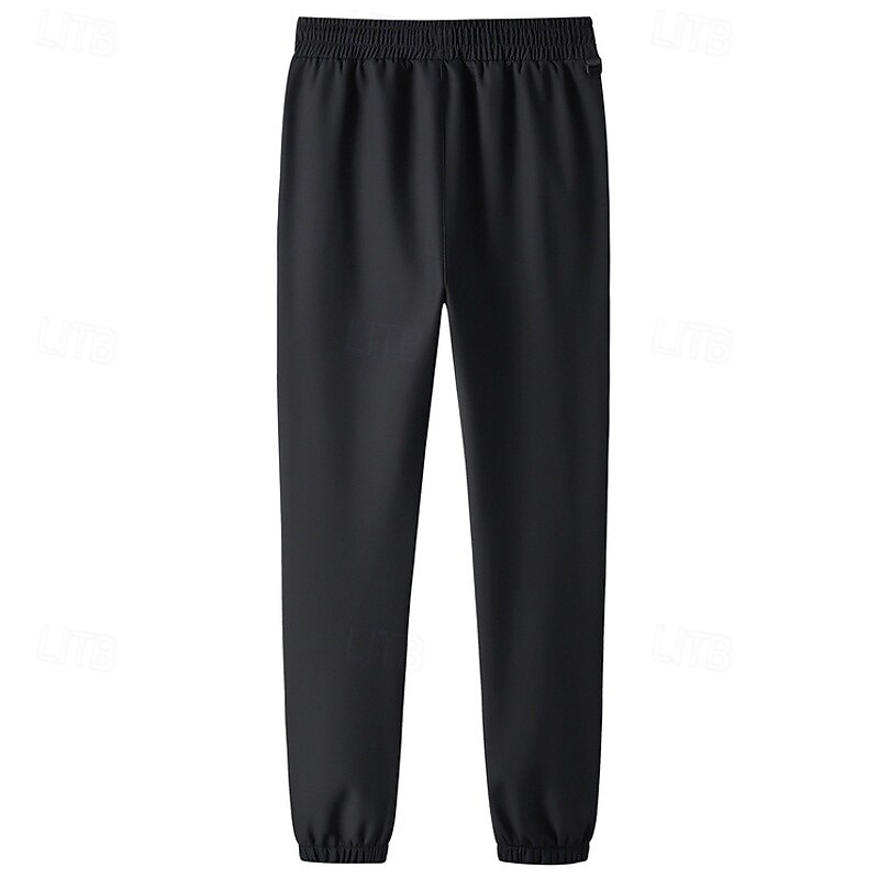 Homens Calças de lã Calças Esportivas Corredor Calças Calça casual Com Cordão Cintura elástica Tecido Prova-de-Água Conforto Comprimento total Ao ar livre Casual Diário Esportes Moda Preto Verde de 2025 por $25.99 –P5