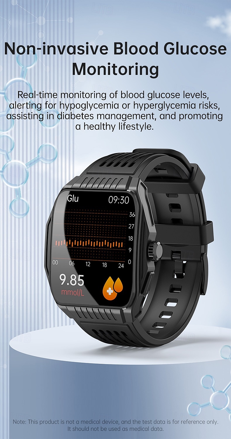 JT03 Smart Watch Bluetooth Call SOS Voice Assistant Heart Rate Monitor Step Exercise Watch Bracelet 2025 - $85.99 –P6