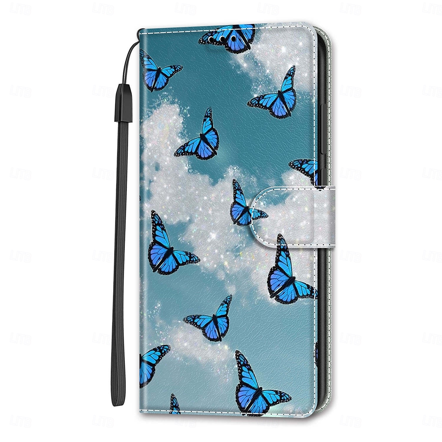 telefono Custodia Per iPhone 15 Pro Max iPhone 14 13 12 11 Pro Max Plus iPhone 14 Pro Max Plus iPhone 13 12 11 Pro Max Per retro Con supporto con cinturino da polso Slot per schede Retrò TPU pelle del 2025 a $10.99 -P2