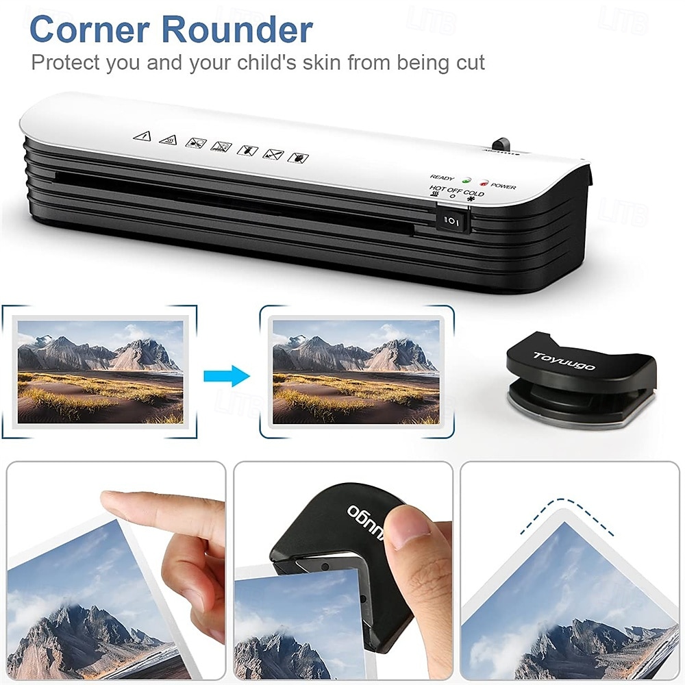 Laminator Machine 4 in 1 Thermal Laminator Quick Warm-Up Paper Trimmer 9 inches Max Width 2025 - $55.99 –P5