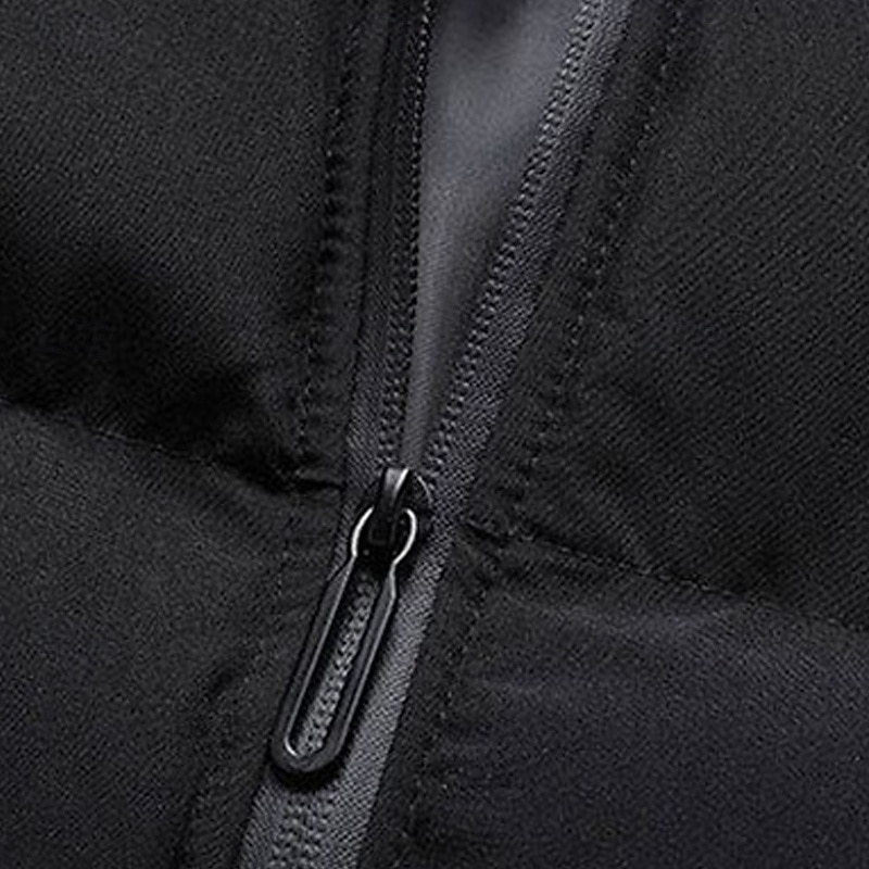 Hombre Abrigo de invierno Chaqueta acolchada Bolsillo Poliéster Ropa Cotidiana Cita Vacaciones Regular Moda Casual Cómodo Mantiene abrigado Otoño invierno Bloque de color Negro Rojo Verde Ejército 2025 - $29.99 –P2