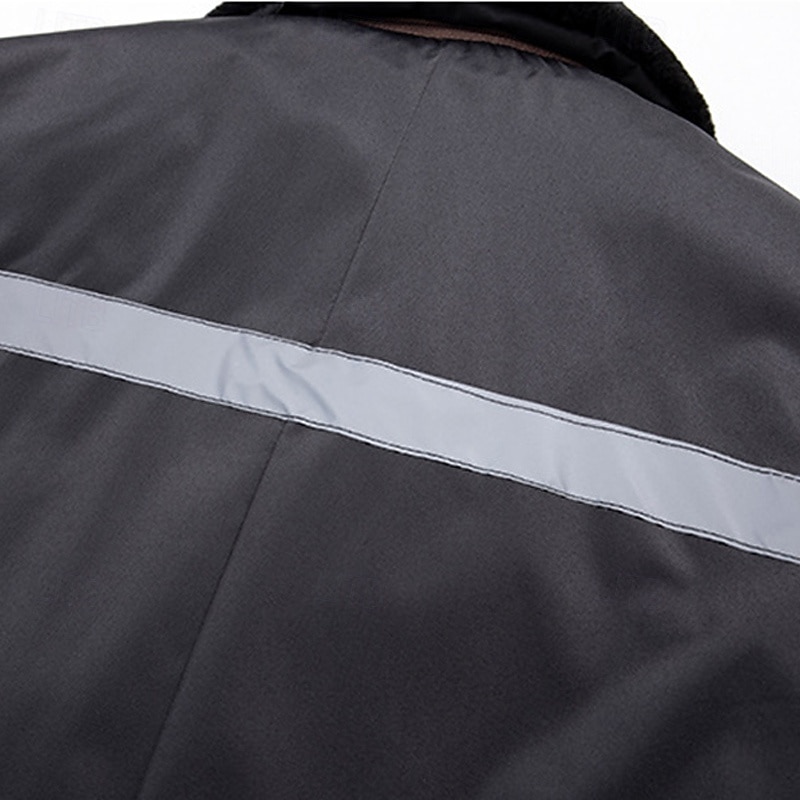 Hombre Abrigo de invierno Chaqueta de lana para senderismo Invierno Al aire libre Mantiene abrigado Forro Polar Resistente al Agua Resistente a arañazos Abrigos Viaje Negro Verde 2025 - $46.99 –P6