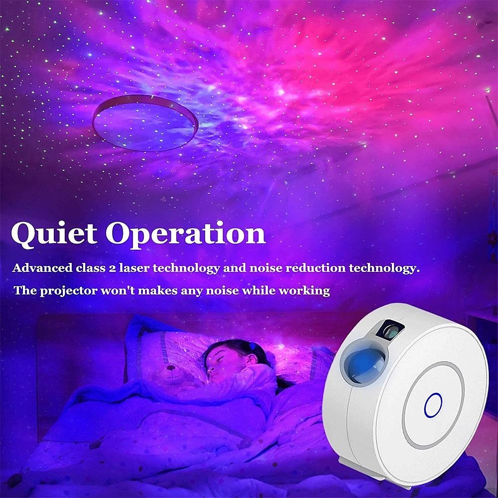 Tuya WiFi Smart Galaxy Star Projector, APP Control Nebula Projector for Holiday Parties and Birthday Gifts for Halloween 2025 - $73.99 –P4