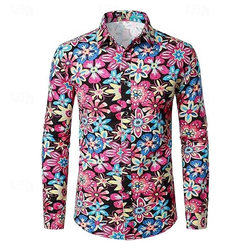 Retro 70. léta Tričko Hippie Disko Pánské předvečer Všech svatých Karneval Párty Večírek Běžné / Denní Dospělé Tričko 2025 - $26.99 –P1