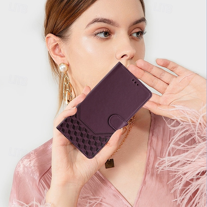 telefon Maska Pentru Samsung Galaxy S24 Ultra Plus S23 S22 S21 S20 Ultra Plus FE A55 A35 A25 A15 5G A73 A53 A33 A23 A13 S25 Ultra Portofel Card Magnetic cu Lanyard cu curea de mână Retro TPU PU piele 2025 - $13.99 –P6