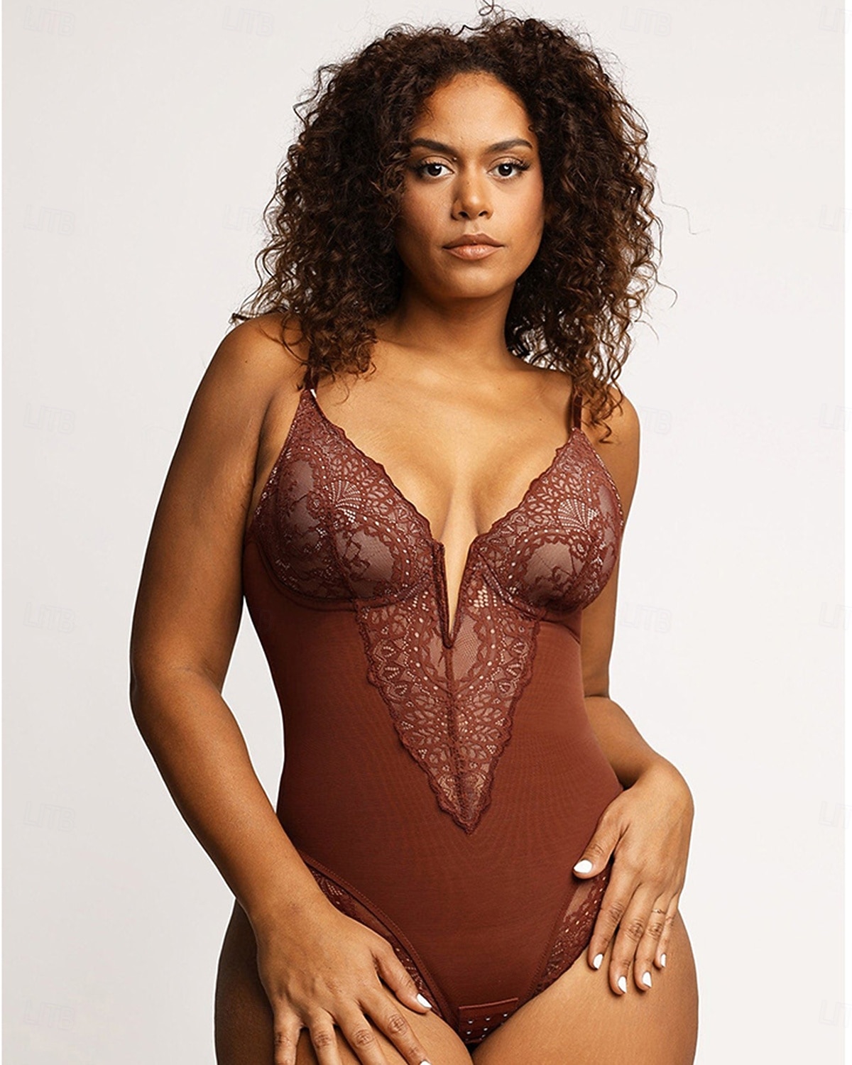 γυναικεία δαντέλα νυχτικά - νάιλον spandex μονόχρωμα ρούχα για το σπίτι 2026 - $26.99 –P8