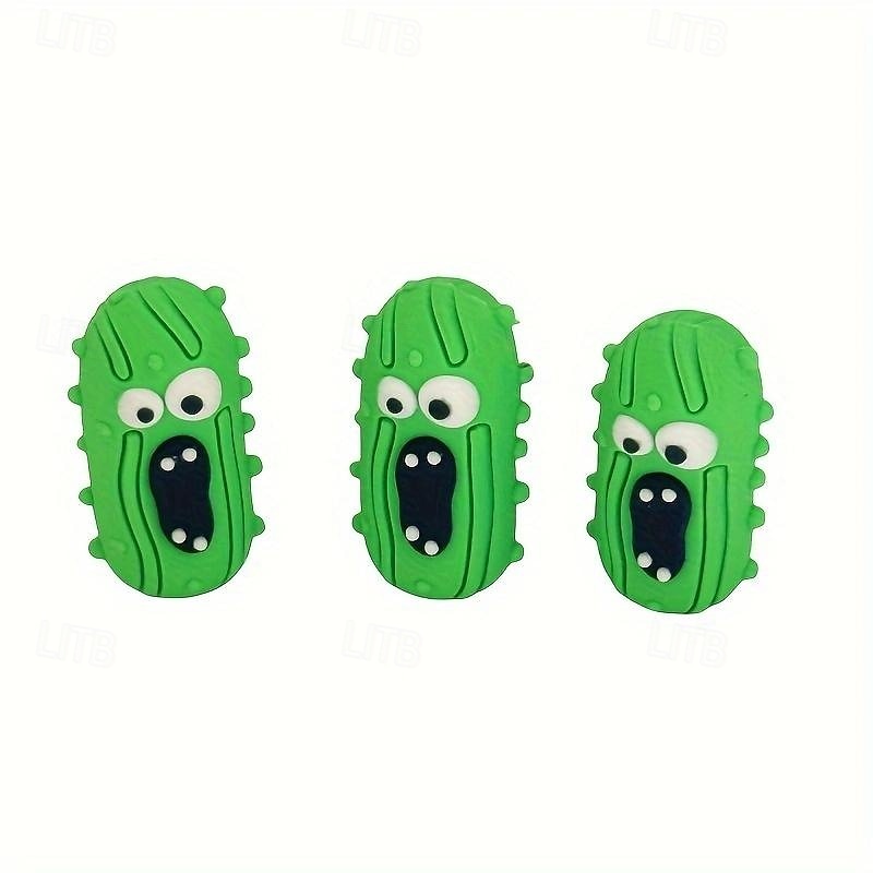 10 PCS Fun Screaming Pickles - Perfect Home Decor & Gift for Foodies and Pickle Enthusiasts, PVC, No Batteries Required Christmas Gift 2026 - $8.99 –P9