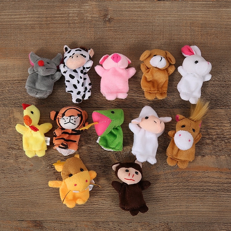 Finger Puppet Set  The Original Storytime Learning Aid  10 Pack/6 Pack  Puppets for Teachers  Parents  Students & Children - Storytelling Reading Prop 2025 - $18.84 –P3