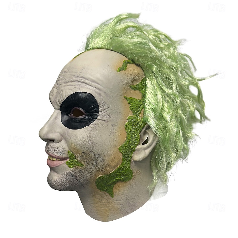 Zombie předvečer Všech svatých Maska Plná hlava Realistická maska Beetlejuice Strašidelný kostým Dospělé Unisex předvečer Všech svatých Karneval Výkon Párty Jednoduché Halloweenské kostýmy Oblékněte 2025 - $33.99 –P4