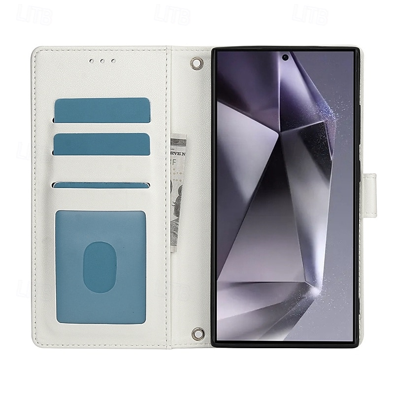 τηλέφωνο tok Για Samsung Galaxy S24 S23 S22 S21 Ultra Plus A55 A35 A25 A15 5G S20 FE S25 Ultra Θήκη κάρτας πορτοφολιού Προστατευτικό για όλο το σώμα με τον Lanyard με λουράκι καρπού Ρετρό TPU PU δέρμα 2025 - $19.99 –P7