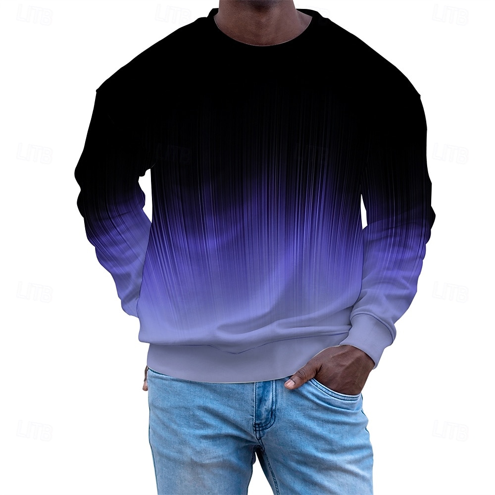 Miesten Kuvitettu Kaltevuus Puserot Pusero Pitkähihainen Villapaita Hupullinen Loma Tyylikäs Päivittäin Painettu Loma Urheilu ja ulkoilu Bile Tulostus Talvi 봄 & Syksy 2025 - $29.99 –P1