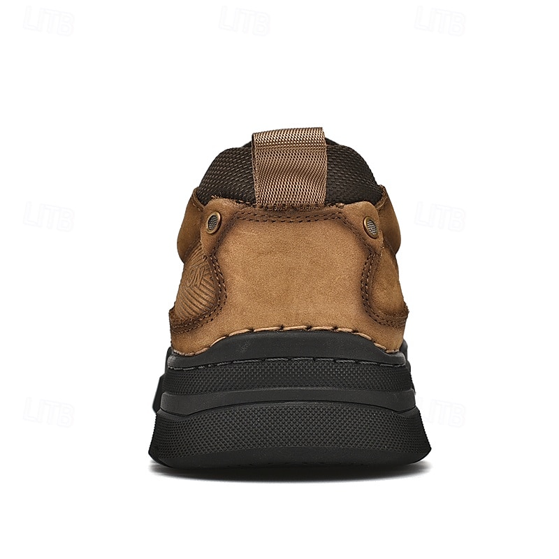 Men's Rugged Tan Outdoor Shoes with Breathable Design and Durable Sole - Perfect for Hiking and Casual Wear 2025 - $64.99 –P5