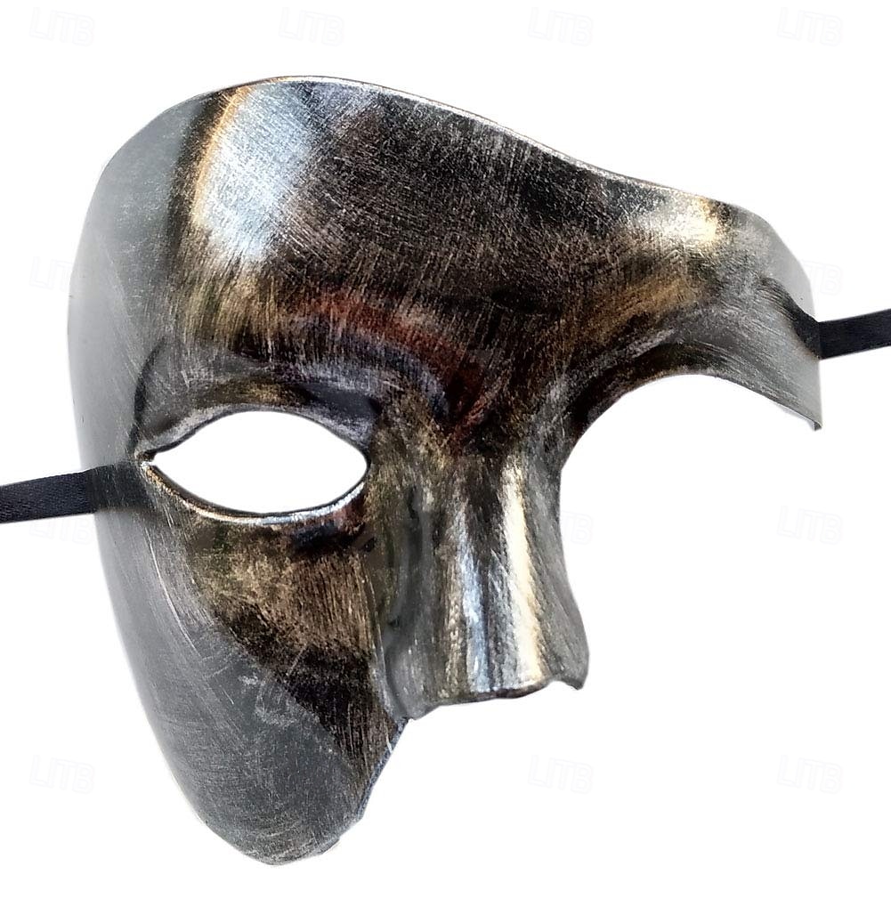 Halloween Maszk Velencei maszk Maszk egy boton Párok 2 db Farsangi maszk Fél arc Felnőttek Uniszex Mindszentek napja Farsang Mardi Gras Parti Party estélyi viselet Álarcos mulatság Egyszerű Halloween 2025 - $35.99 –P8