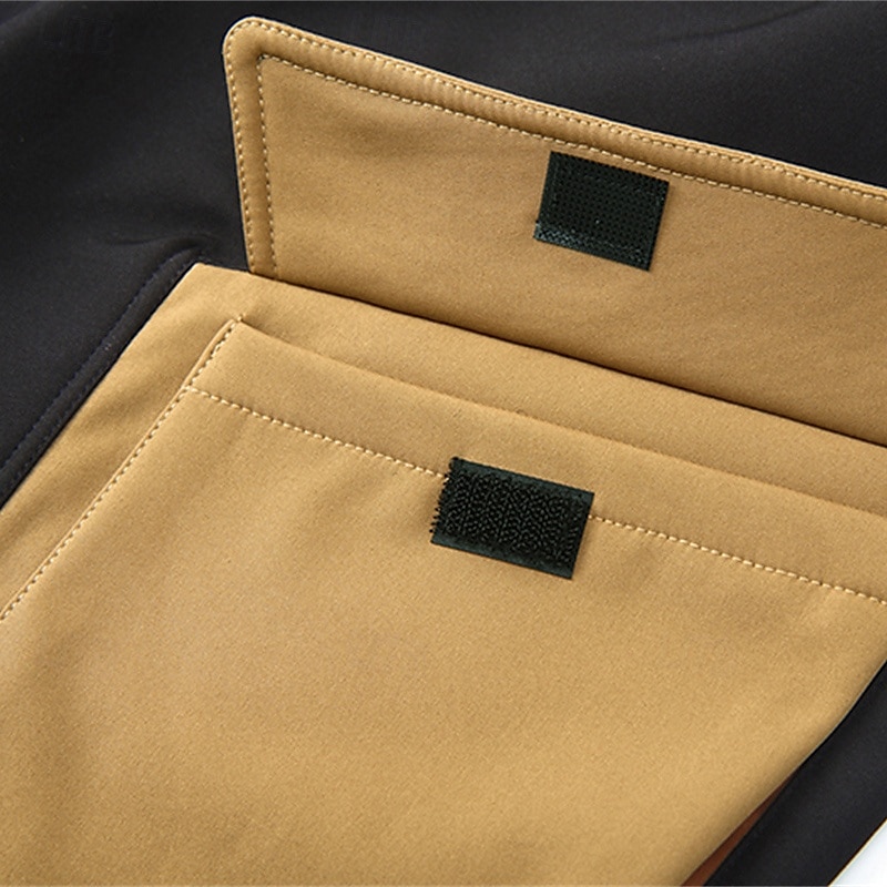 Herren Cargohosen Wanderhose Wanderhosen Taktische Hosen Militär Patchwork Winter Außen Regular Fit warm Fleece-Futter Wasserdicht Hosen / Regenhose Armeegrün Khaki Jagd Klettern Camping / Wandern 2025 - $45.99 –P13