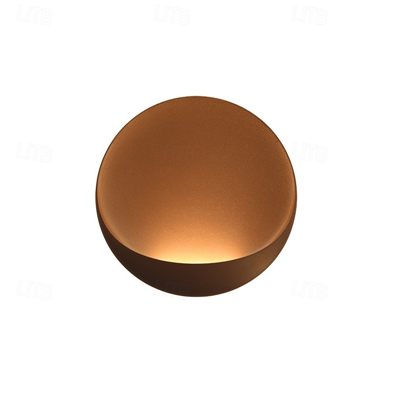 Modern Minimalist Round Aluminum LED Wall Sconce Lamp Indoor Modern Indoor Wall Lights Bedroom Metal Wall Light 110-240V 10W 2025 - $141.99 –P7