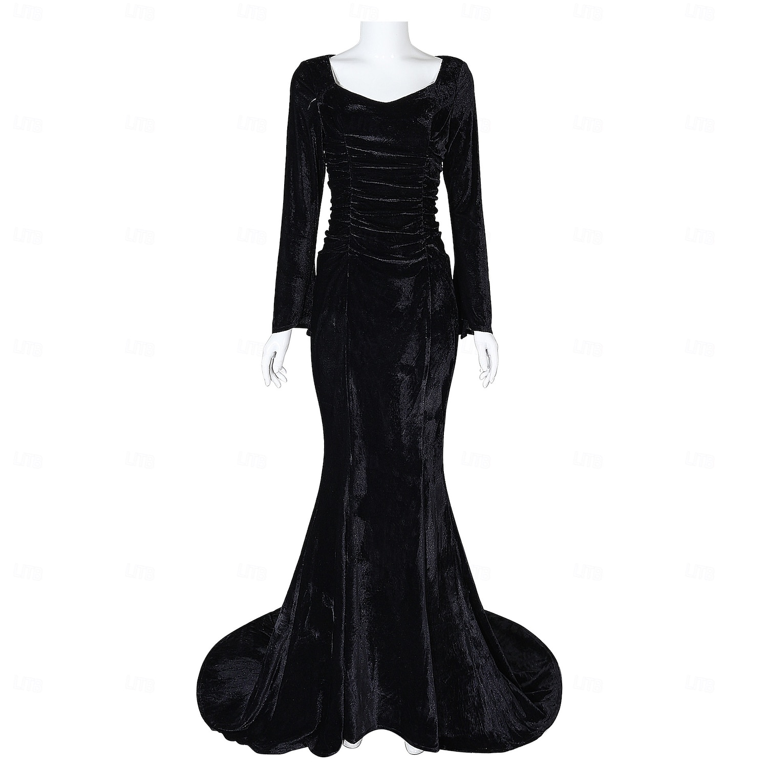 Středa Addams Addamsova rodina Morticia Addamsová Šaty Módní Filmové kostýmy for Dámské Dospělé Plesová maškaráda 2025 - $146.99 –P2