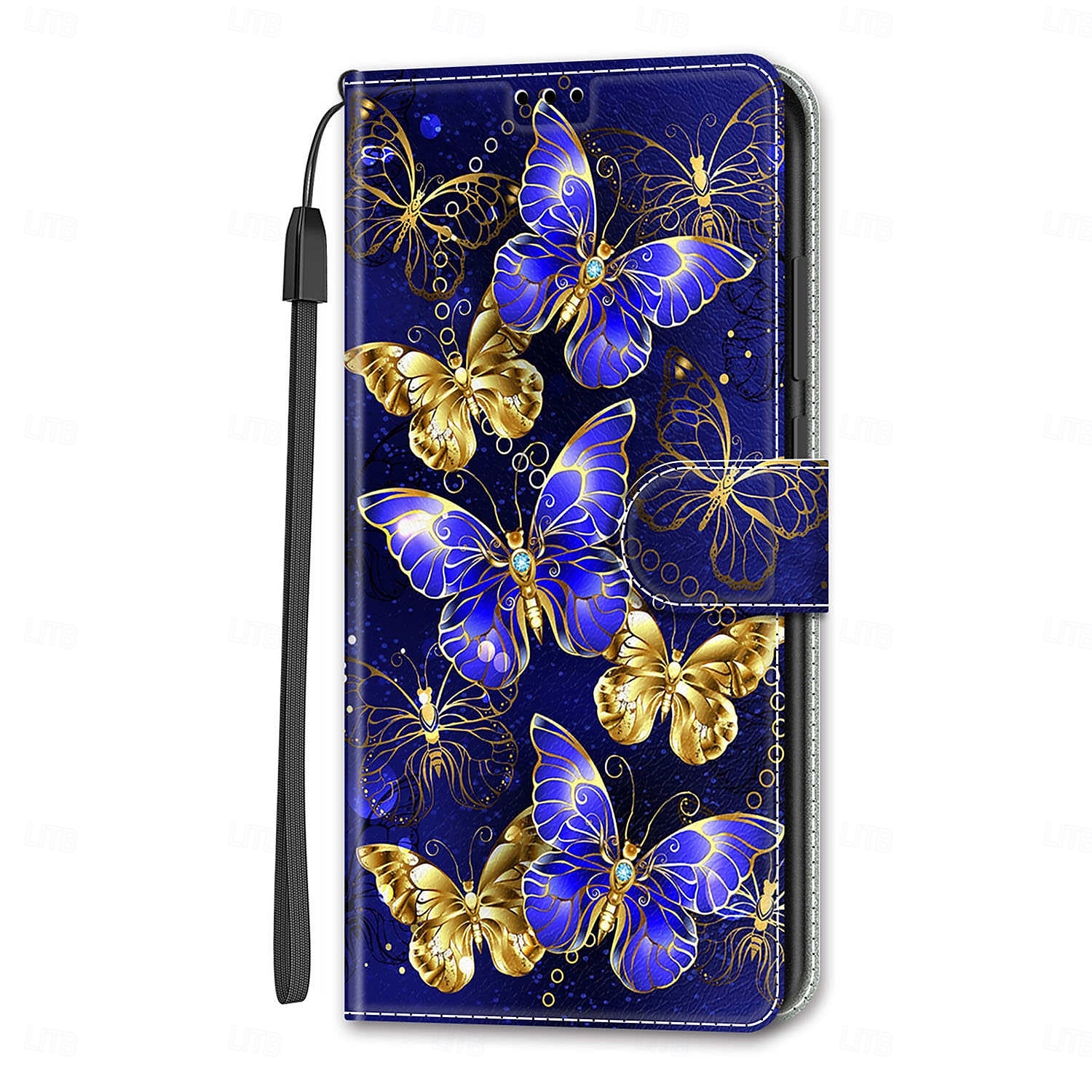 telefono Custodia Per iPhone 15 Pro Max iPhone 14 13 12 11 Pro Max Plus iPhone 14 Pro Max Plus iPhone 13 12 11 Pro Max Per retro Con supporto con cinturino da polso Slot per schede Retrò TPU pelle del 2025 a $10.99 -P4