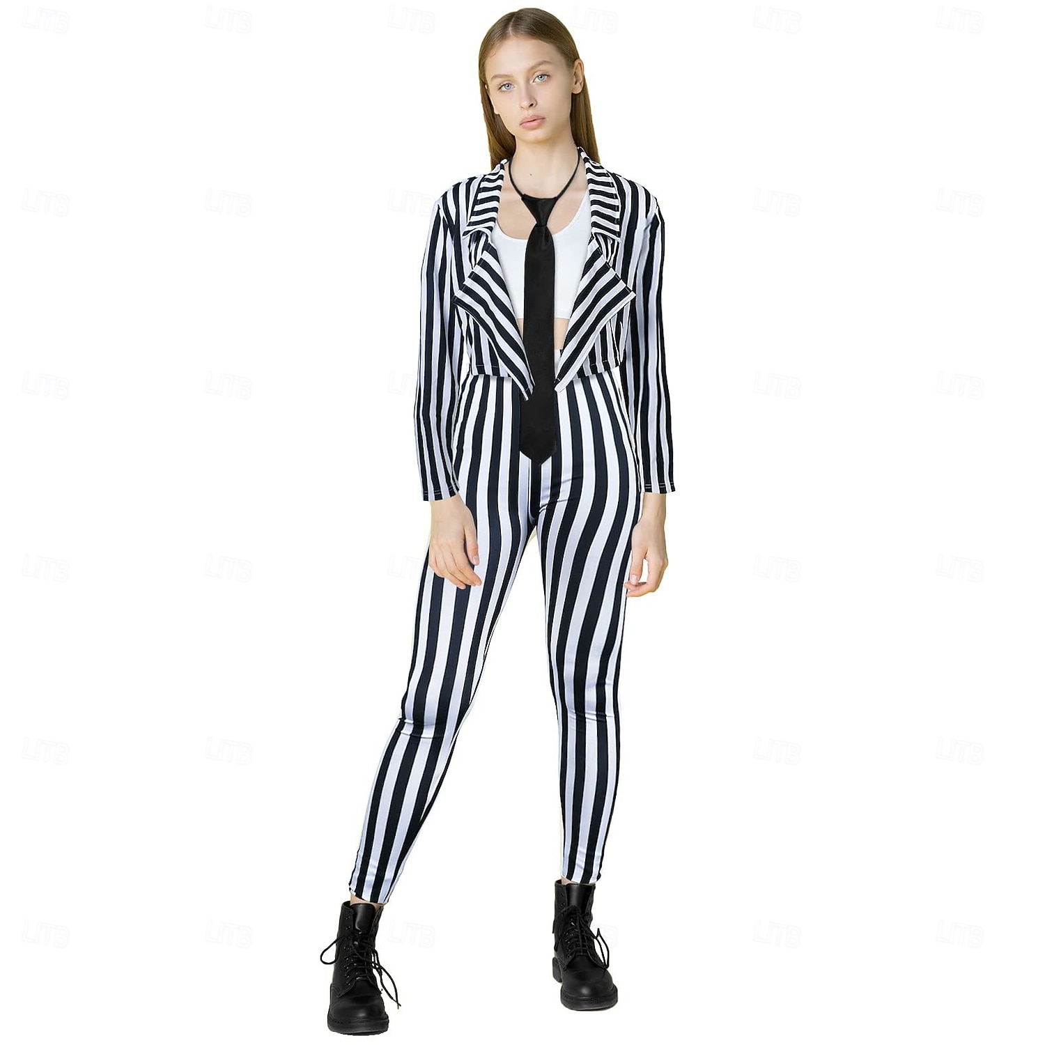 Costume Cosplay Zombie Lydia Deetz Beetlejuice Orrore Adulti Per donna Carnevale Feste Vestirsi del 2026 a $39.99 –P3