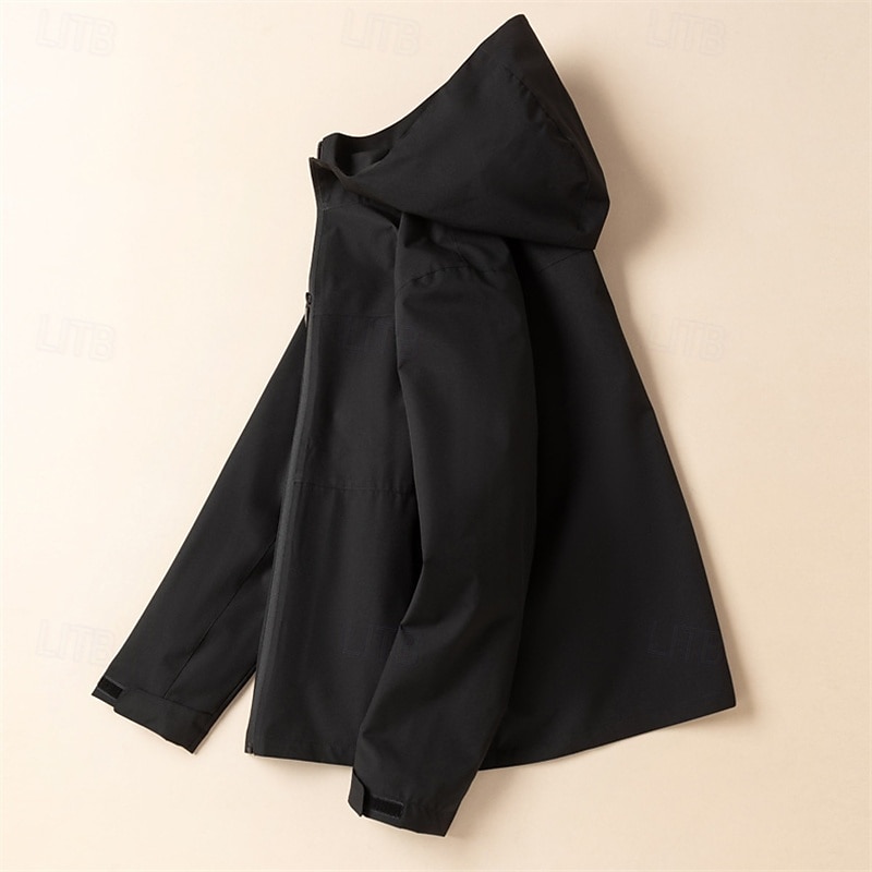 Hombre Chaqueta Softshell Chaqueta para senderismo Al aire libre Resistente al Viento Secado rápido Chaqueta ligera Chaqueta cortavientos Viaje Gris oscuro Negro Rojo Azul Marino Azul 2025 - $45.59 –P2
