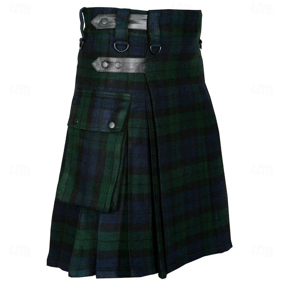 Punk & Gotico Medievale Abito di Natale Scozzese Costume Per uomo Casual Quotidiano Adulti Gonna del 2026 a $62.99 –P9