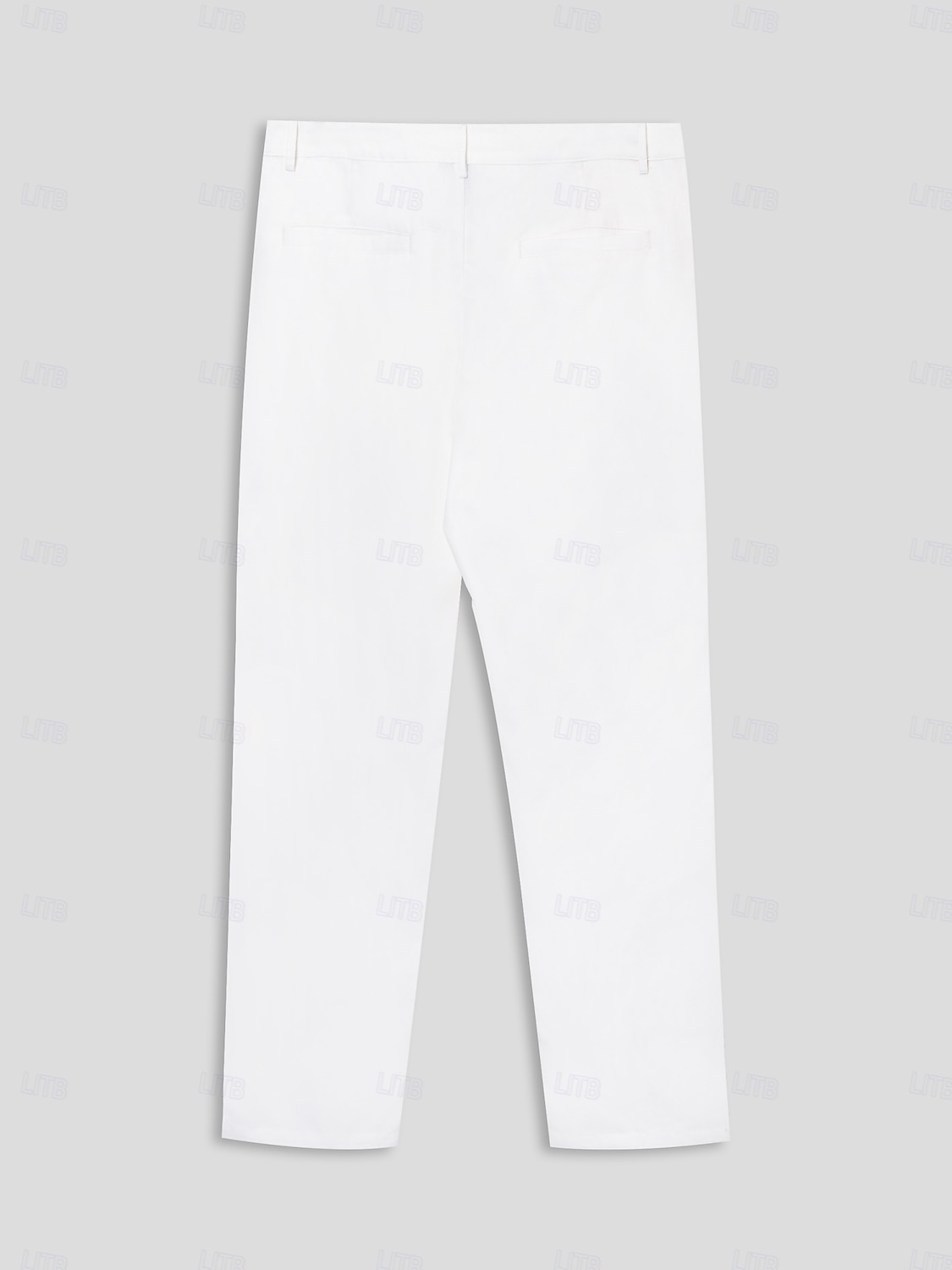 Pánské Plátěné kalhoty Kalhoty chinos Pevná barva Plná délka Svatební Párty Venkovní Elegantní prázdniny Černá Bílá Lehce elastické 2025 - $26.99 –P7