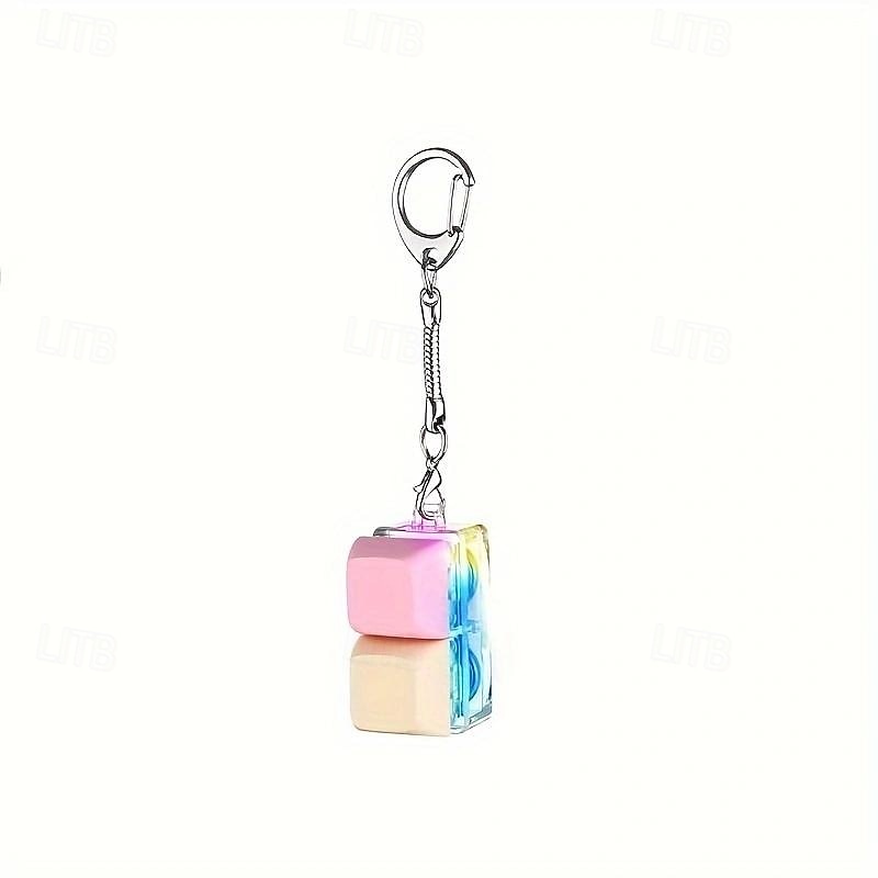 1pc jouet à clic avec clavier lumineux à LED - nouveauté &Jouets gag, jouets à presser pour adultes avec stimulation sensorielle, design de porte-clés amusant et divertissement portable de 2025 ? $18.49 –P5