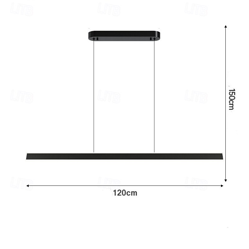 led hanglamp moderne stijl noords design modern eenvoudig amerikaans licht luxe barverlichting creatief net lange woonkamer restaurantlampen 2025 - $177.99 –P4