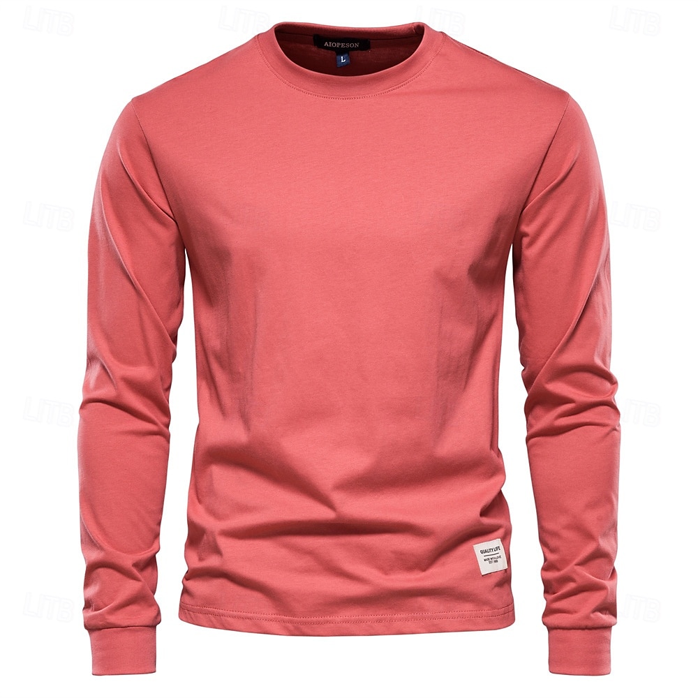Herren Pullover Sweatshirt Rote Dunkelmarine Blau Langarm Shirt Golfkleidung, Kleidung, Outfits, Kleidung 2025 - $59.99 –P5