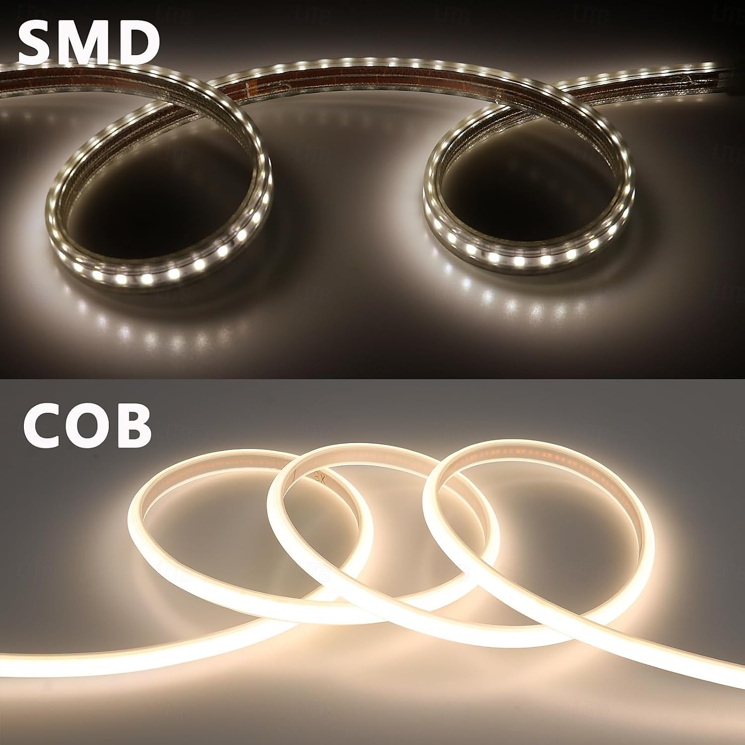 2025年 COB LED ストリップ ライト、3-40 メートル ストリップ ライト IP65 防水 288 LED/m 超高輝度ホワイト LED ストリップ、24 キー IR リモコン付き、寝室、キッチン、屋外装飾に最適、フレキシブル テープ ライト  コレクション – €21.14 –P10