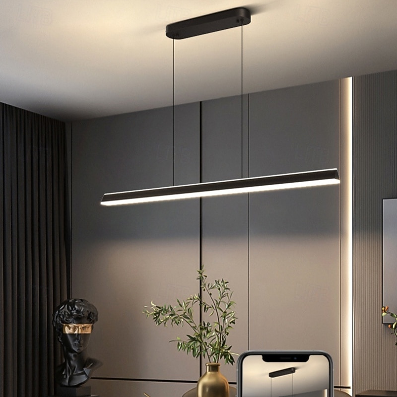 led hanglamp moderne stijl noords design modern eenvoudig amerikaans licht luxe barverlichting creatief net lange woonkamer restaurantlampen 2025 - $177.99 –P2