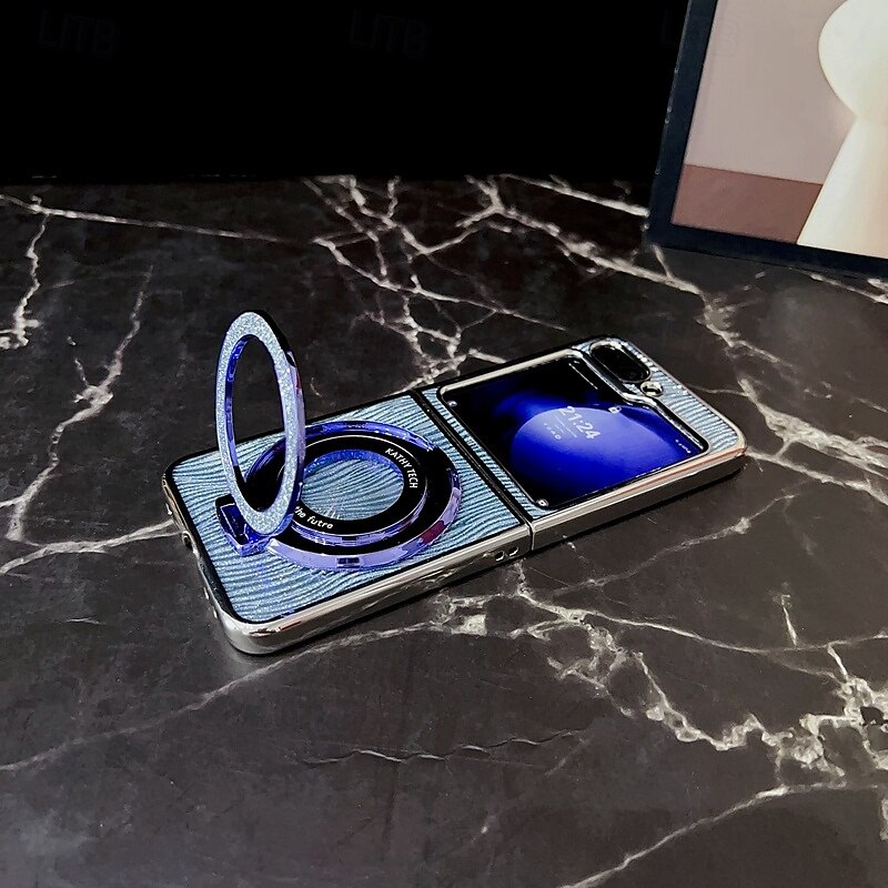 телефон Кейс для Назначение Z-сгиб 6 Z Flip 5 Z Flip 4 Z Flip 3 Кейс на заднюю панель со стендом Блеск Блеск Блестящий Защита от удара Ретро ТПУ Покрытие 2025 - $19.99 –P6