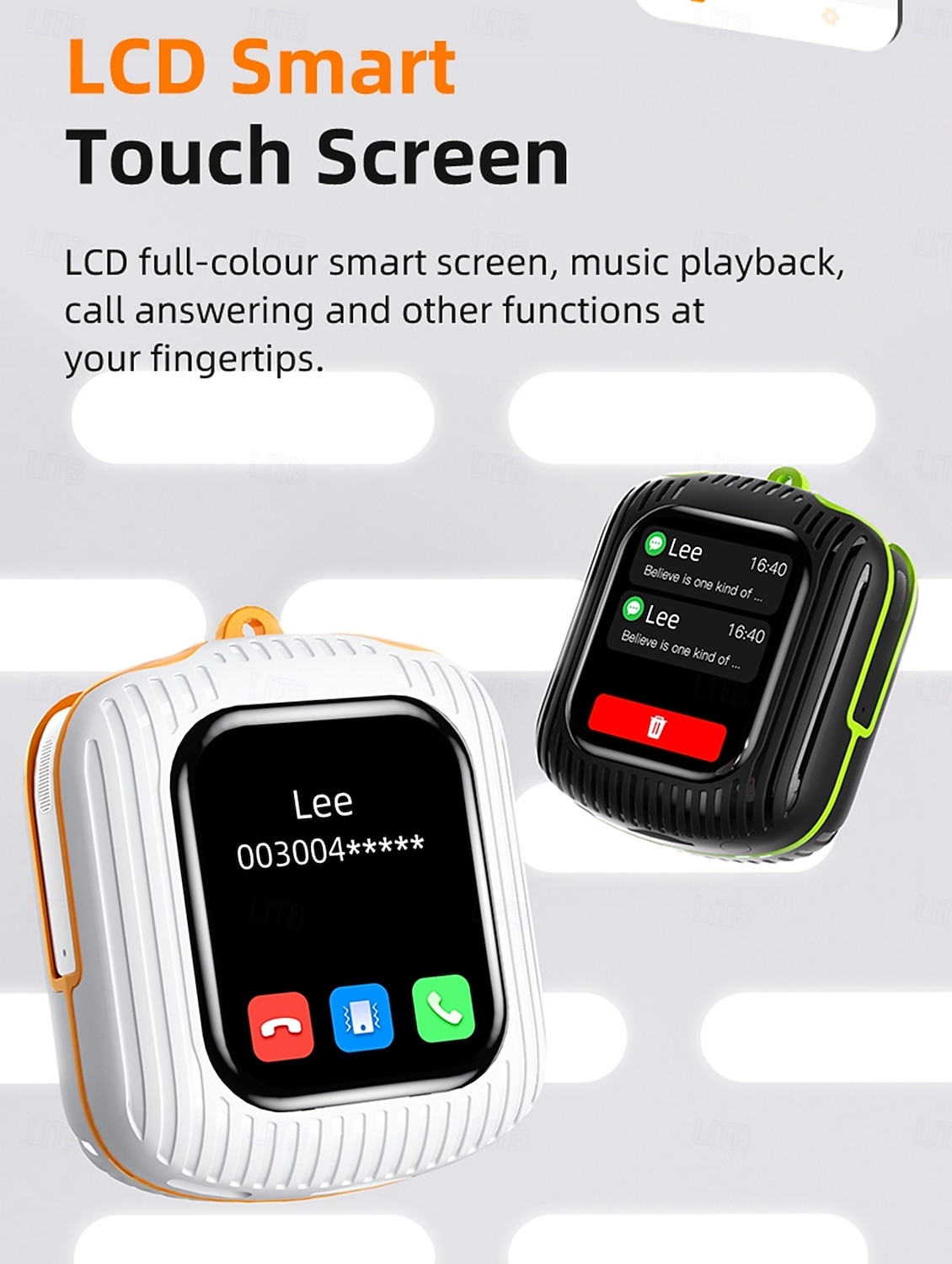Cuffie True Wireless K8 TWS Auricolari In-Ear Bluetooth 5.3 Stereo Ricarica Rapida ENC Cancellazione del Rumore Ambientale Touch Screen Auricolari TWS del 2025 a $52.99 -P3