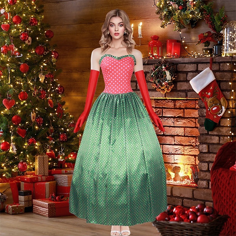 Martha May Whovier Šaty Rukavice Cosplay kostým Filmové kostýmy for Dámské Dospělé Plesová maškaráda Párty 2025 - $54.99 –P1