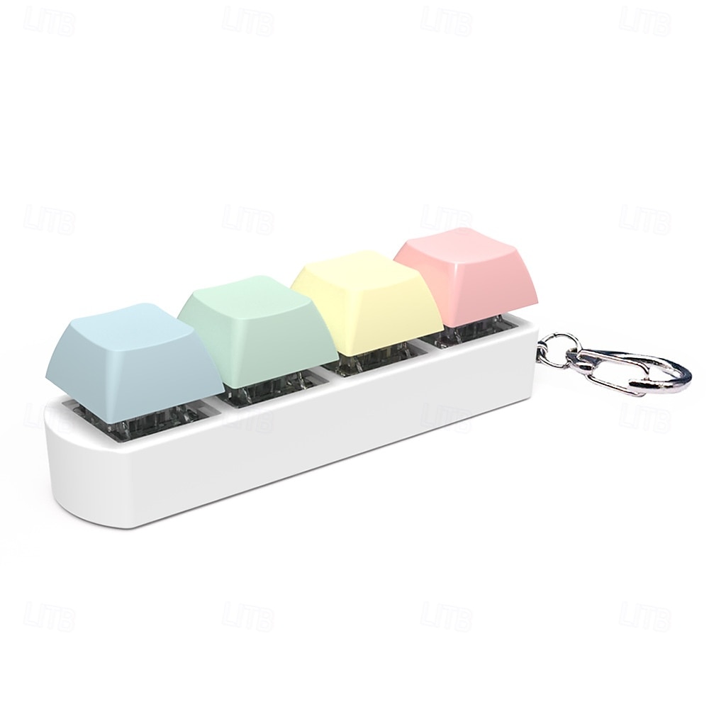 1pc jouet à clic avec clavier lumineux à LED - nouveauté &Jouets gag, jouets à presser pour adultes avec stimulation sensorielle, design de porte-clés amusant et divertissement portable de 2025 ? $18.49 –P6