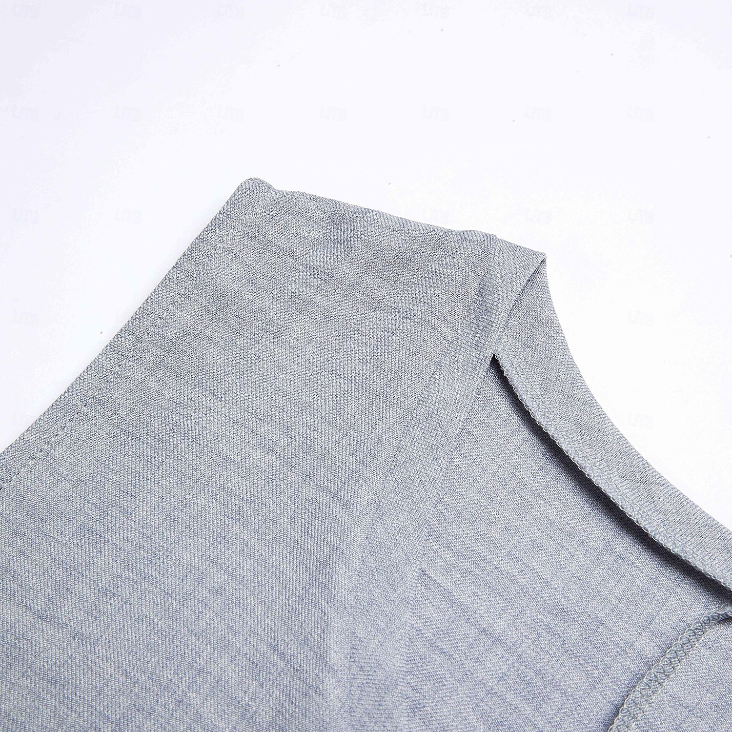 Dam Rodnande Rosa Blå Khaki grön Sommar Vår Maxiklänning Klänningar i bomullslinne Vardagsklänning Solklänning Grundläggande Modern Dagligen Helgen Lös passning Slät V-hals 2025 - $22.99 –P2