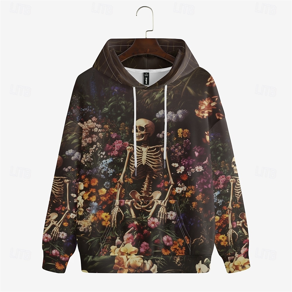 Homens Gráfico Escuro Moletom Moletons Moletom Manga Longa Moletom com capuz Com Capuz Férias Impressão 3D Férias Esportes Para Noite Marron Estampado Inverno Primavera & Outono Designer de 2025 por $30.99 –P5