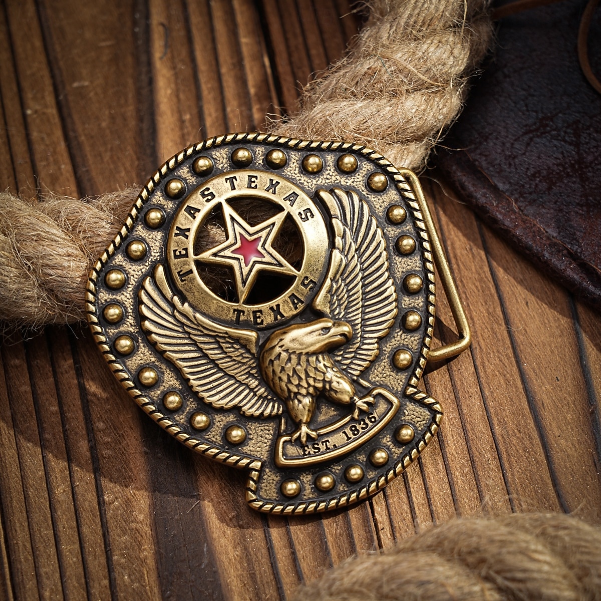 Voor heren Gesp Gesp Legering Vintage-stijl Retro vintage Adelaar Texas Zilver Bronzen Dagelijks Religieuze vieringen Gesp 2026 - $9.49 –P3