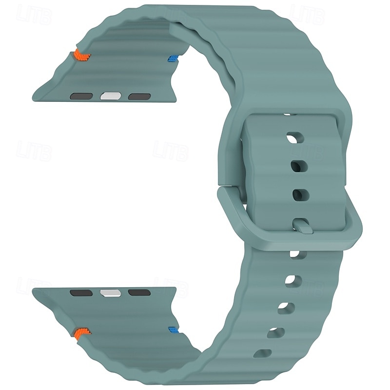 Sportszíj Kompatibilis valamivel Apple Watch óraszíj 38mm 40mm 41mm 42mm 44mm 45mm 49mm Elasztikus Állítható Szilikon Csere óraszíj mert iwatch Ultra 2 Series 9 8 7 SE 6 5 4 3 2 1 2025 - $10.99 –P8