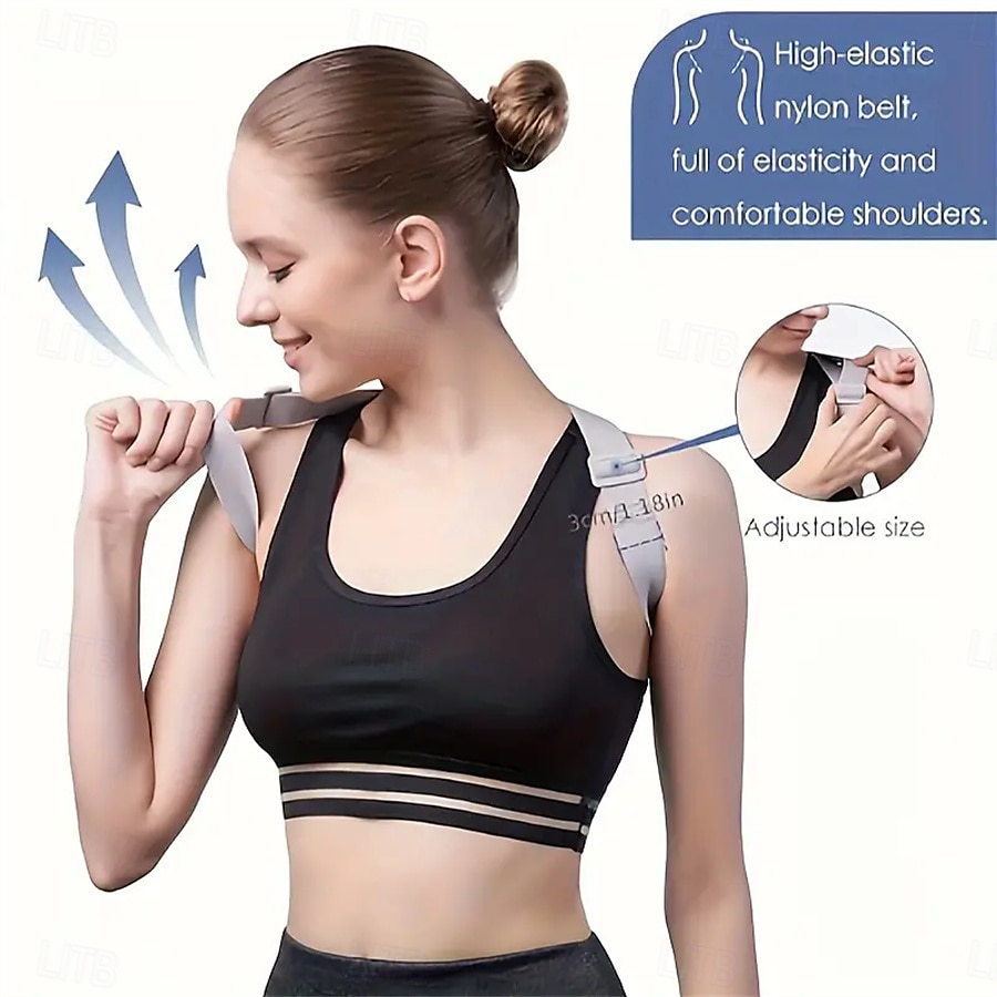 Get A Flat Belly And Perfect Posture Instantly With This Hunchback Corrector With Sensor Vibration Reminder 2025 - $20.99 –P3