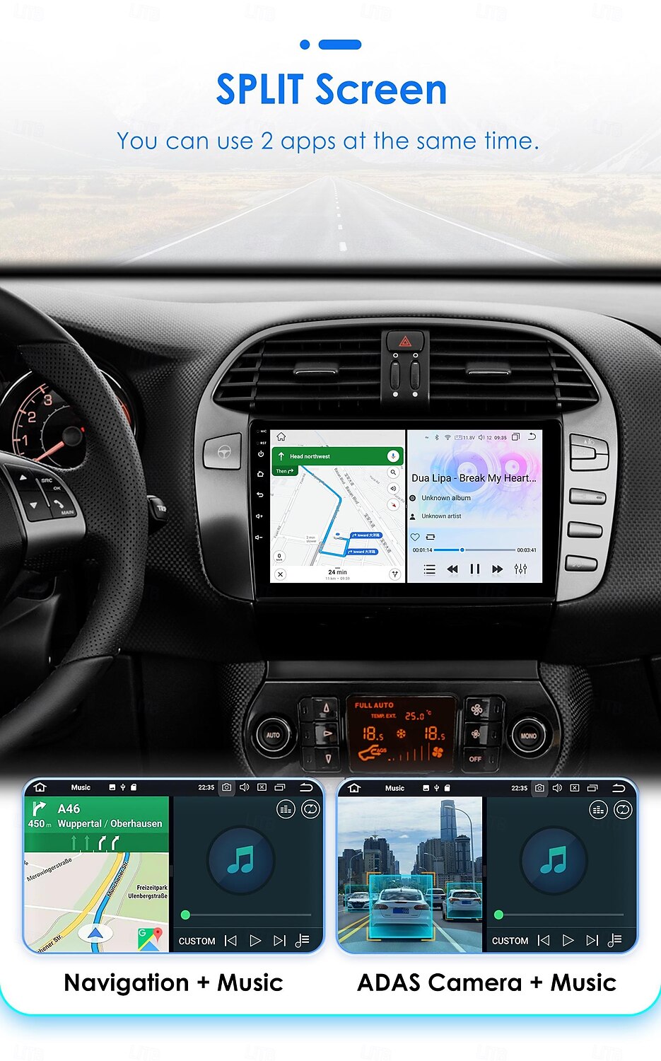 Android 12 Auto Stereo For Fiat Bravo 2007 - 2012 Automotive Car Multimedia Player GPS Navigation 2025 - $175.99 –P10