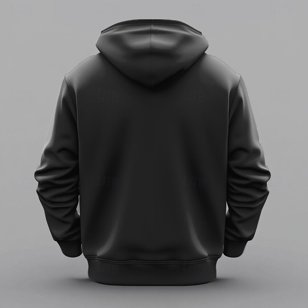 Per uomo Divertente Turchia Felpa con cappuccio Pullover Manica lunga Felpe Con cappuccio Classico Giorno del ringraziamento Casual / quotidiano Primavera Autunno Nero Abbigliamento progettista del 2025 a $39.99 –P2