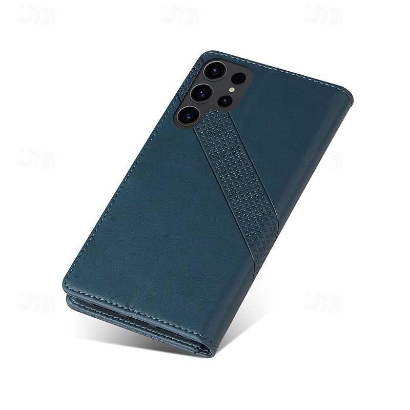 2025年 電話 ケース 用途 S23 S22 S21 S20 Plus Ultra S21 FE A14 A54 A72 A52 A42 A32 A22 A12 A02 A70 A50 A30 A53 A33 A13 A51 バックカバー スタンド付き カード挿入口 耐衝撃 レトロ風 TPU PUレザー  コレクション – $13.99 -P4