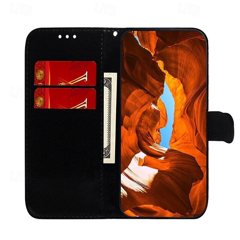 teléfono Funda Para iPhone 16 Pro Max Plus iPhone 15 Pro Max Plus iPhone 14 13 12 11 Pro Max Plus Mini SE Funda Trasera con Soporte Magnética con correa de muñeca Retro TPU Cuero de PU 2025 - $15.99 –P7
