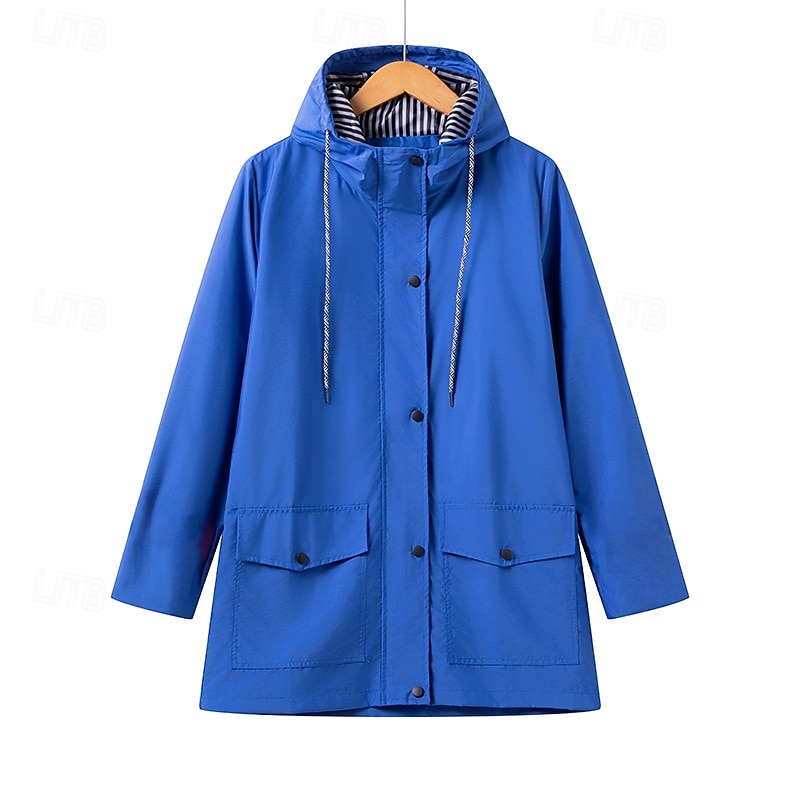 Mulheres Jaqueta Softshell Jaqueta de Trilha Ao ar livre A Prova de Vento Impermeável Jaqueta leve Jaqueta corta-vento Viajar Preto Amarelo Rosa claro Vermelho Azul Marinho de 2025 por $44.79 –P5