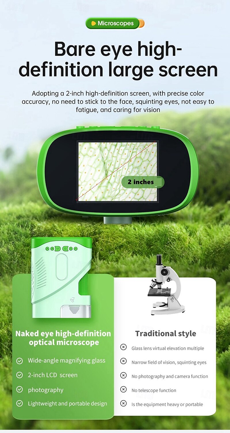XV-70 Microscope 1000X Easy to operate 2025 - $47.99 –P10