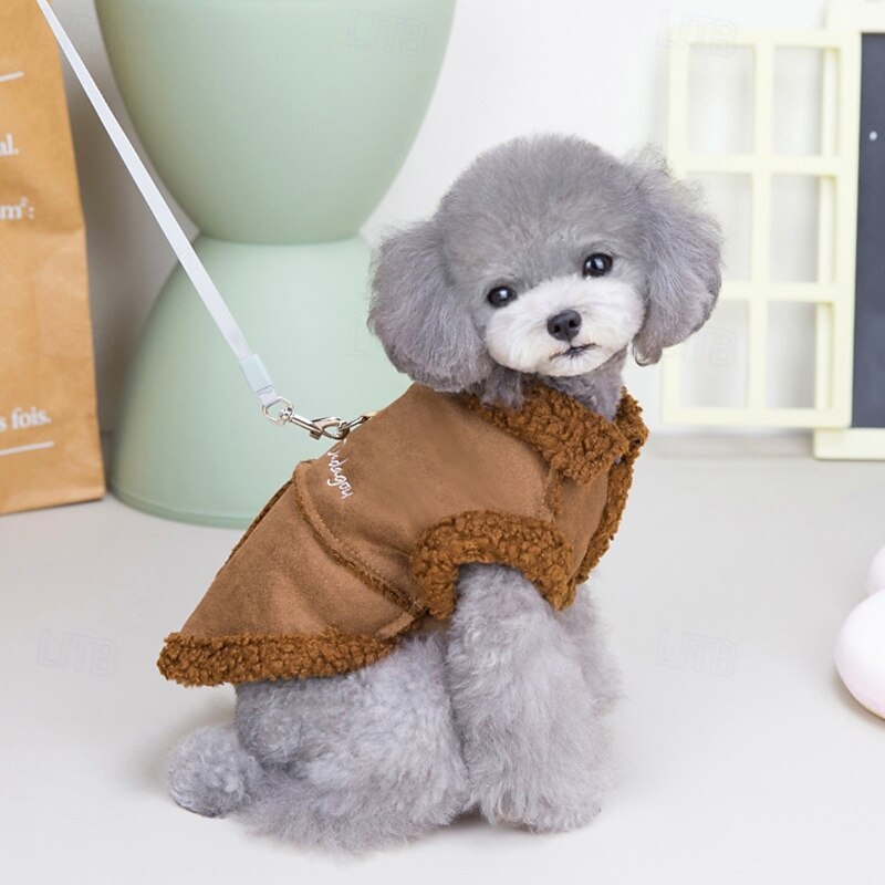 2025年 犬用 コート ジャケット ベスト ファッション 冬 反射 ウォーム ファッション 快適 アウトドア 日常着 部屋着 犬服 for Small 中量  コレクション – $16.99 –P8