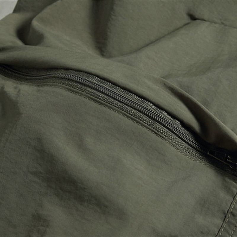 Voor heren Combatbroek Cargohosen Wendbare Hosen Militair Buiten Normale pasvorm waterdicht Ademend Sneldrogend Broeken / Regenbroek / Overbroek Elastische taille Leger Groen donkergrijs Jagen 2025 - $29.99 –P6