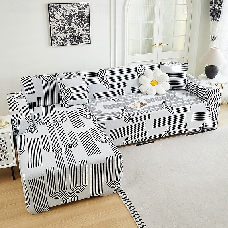 capa de sofá em tecido jacquard capa elástica para sofá capa elegante e durável projetada para se ajustar perfeitamente ao seu sofá, adicionando um toque de sofisticação à decoração da sua sala de de 2025 por $53.99 –P2