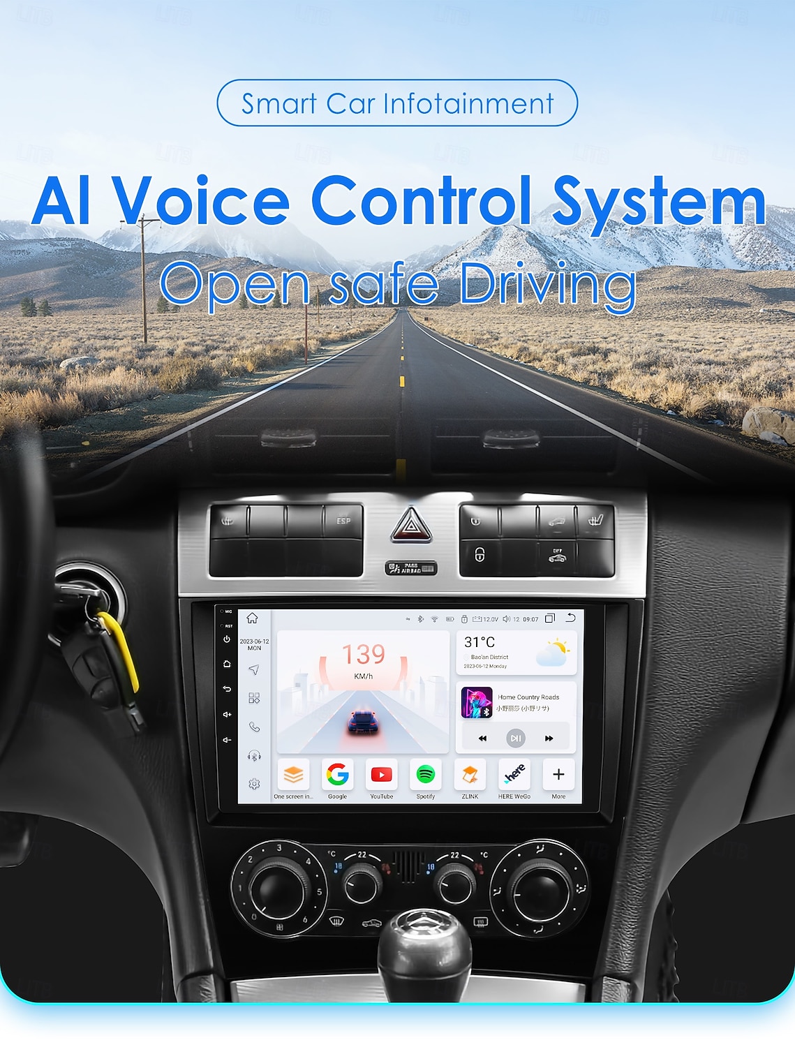 Car Radio Multimedia Player For 2004 - 2011 Mercedes Benz W203 W209 Android 9 inch Car Radio Multimedia Player GPS Navigation DSP Bluetooth HD Screen 2025 - $134.99 –P2