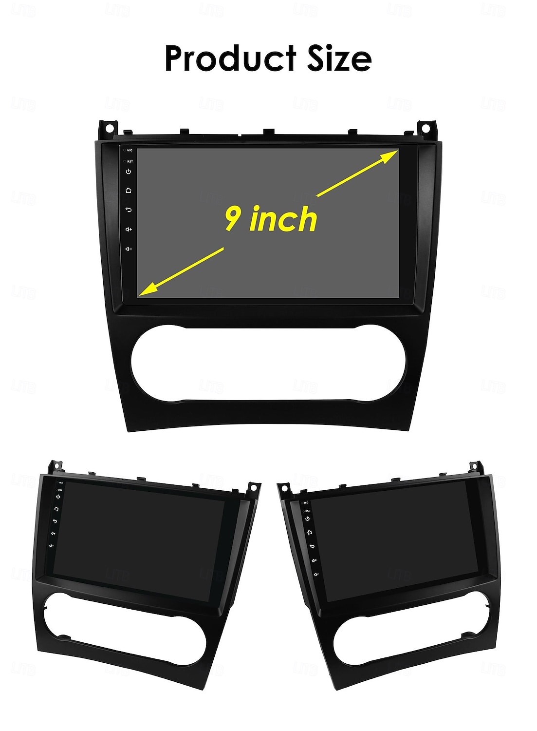 Car Radio Multimedia Player For 2004 - 2011 Mercedes Benz W203 W209 Android 9 inch Car Radio Multimedia Player GPS Navigation DSP Bluetooth HD Screen 2025 - $134.99 –P8